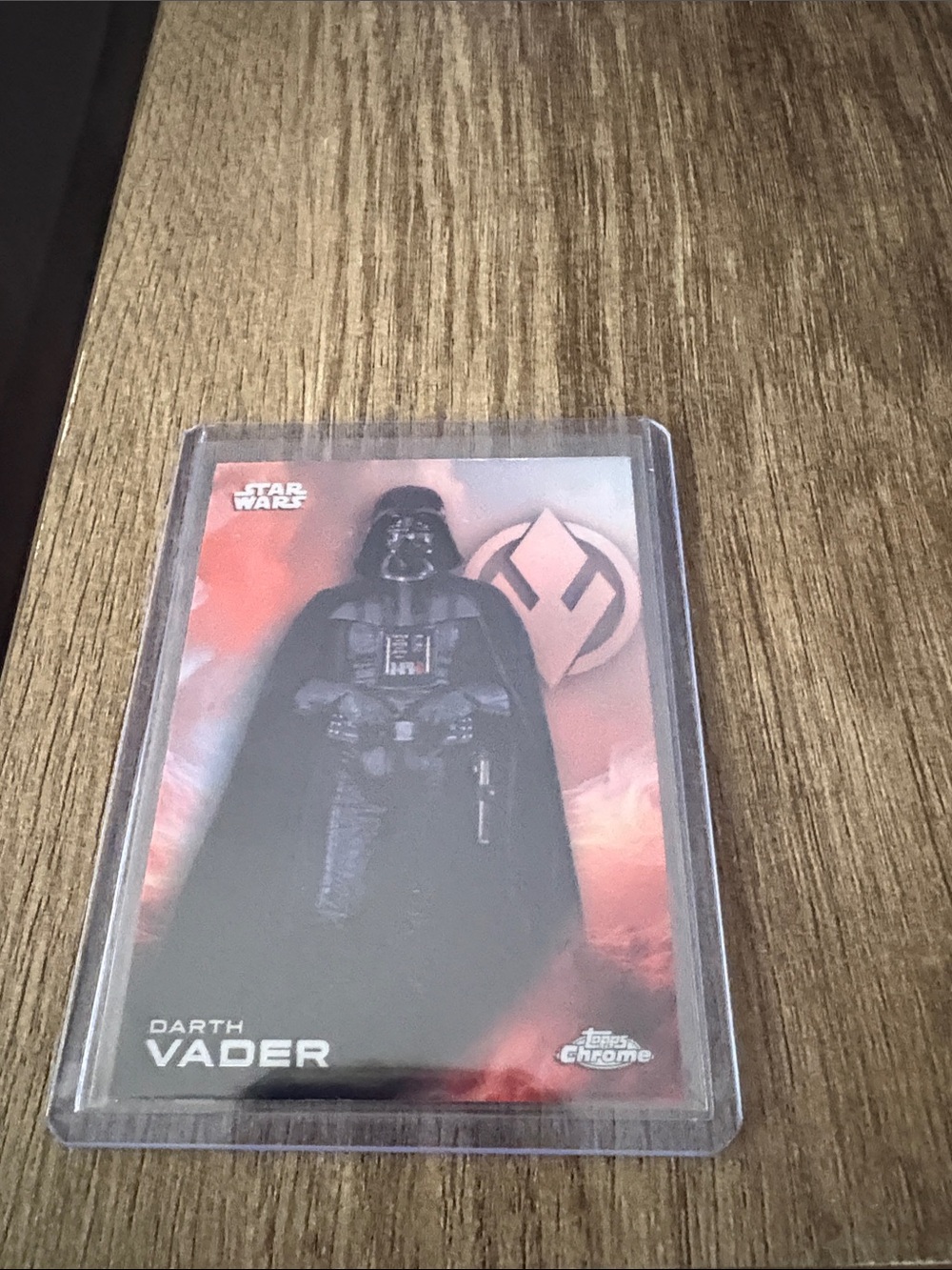 Topps Chrome Star Wars Darth Vader Card